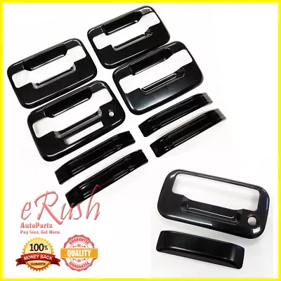 $29.99 • Buy For 2004-2014 Ford F-150 Blackout Door Handle+tailgate Covers Combo Set