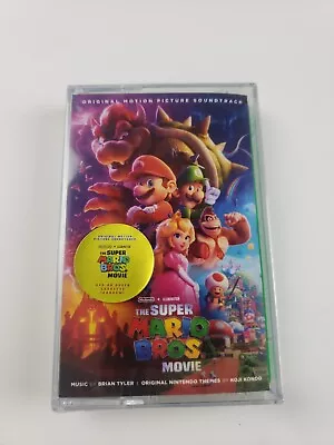 Super Mario Bros. Movie Soundtrack Cassette Tape Brand New Sealed Green Limited • $150