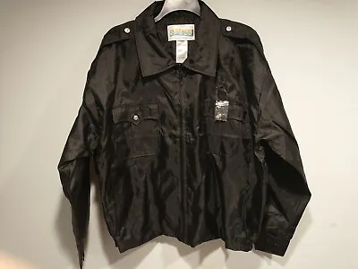 Uniforms Today Mens 3XL Black Waterproof Coat Jacket Zip Out Lining Pockets NEW  • $31.49