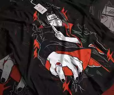 Itachi Uchiha T-Shirt Naruto Shippuden Manga Strip Naruto Anime Shirt All Size • $11.99