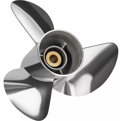 15 X 15 Stainless Steel Propeller For Yamaha 150-250HP 15 Spline ToothRH • $399