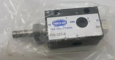 Fabco-Air FVS-337-B Valve • $29.95