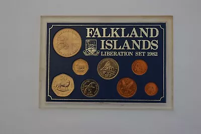 Falklands 1982 Coin Set 8 Coin Liberation Collection • £23.50