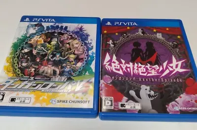 Danganronpa V3 Killing Harmony & Another Episode Set PS Vita PSV Japanese Ver • $73.89