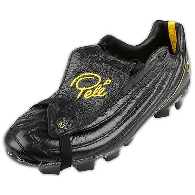 Pele SPORTS 1970 Fg Ms Black Yellow Soccer Football Shoes World Cup • $270.16