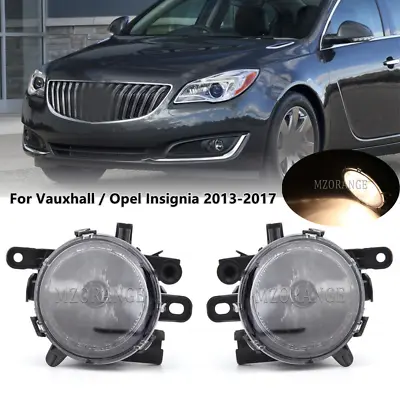 2x Front Bumper Fog Light Lamp For Vauxhall Insignia / Opel Insignia 2013-17 UK • £25.29