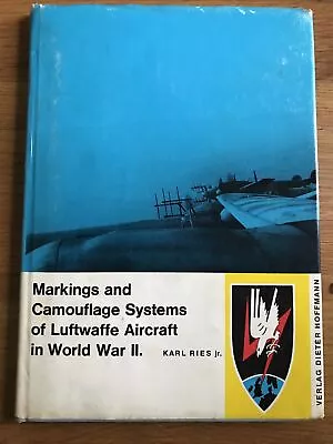 Markings & Camouflage Systems Luftwaffe Aircraft WWII (1966) Karl Ries • £27.49