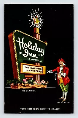 Postcard Mississippi Hattiesburg MS Holiday Inn Motel 1968 Posted Chrome • $3