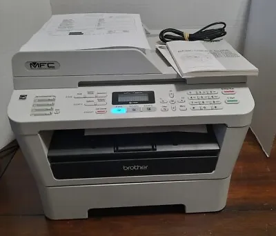 Brother MFC-7360N Laser Printer All-In-One Copy Fax - 5928 Pg Count & 75% Toner  • $149.99