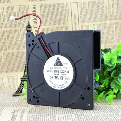 $22.80 • Buy 1PC Delta BFB1224M 24V 0.45A 12CM 12032 2-Wire Turbo Blower Cooling Fan