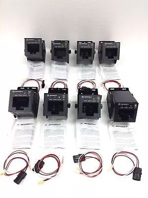 8x Motorola TDN9816A Car Radio Battery Charger MTS2000 MTX8000 MTX9000 W/Cables • $89.95