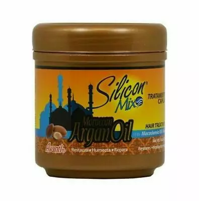 Silicon Mix Moroccan Argan Oil Hair Treatment Tratamiento Capilar 16 Oz • $17