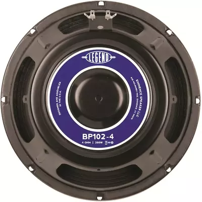 Legend BP102-4 10  Bass Guitar Speaker 200 Watts At 4 Ohms • $158.99