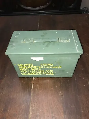 4 PACK 50 Cal M2A1 AMMO CANS In Good Shape • $49.95