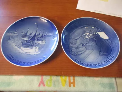 Made In DENMARK - B & G JULE •AFTER •1963 & 1966 Collector Plates 7  • $14.75