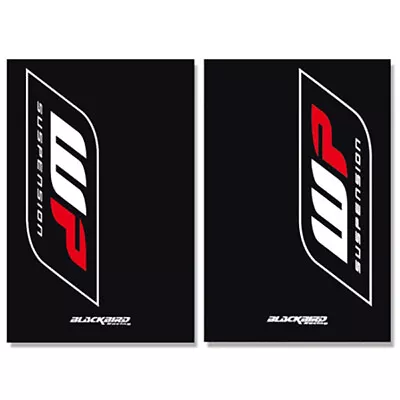Blackbird Racing  Mx WP Black Motocross Dirt Bike Fork Decals Graphics • $34.95