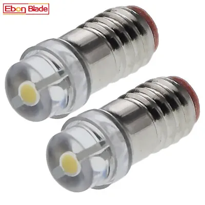 3V/6V/12V DC E5 E5.5 Screw LED Bulb Minuature Light For Stranne Lamp Warm White • £2.99