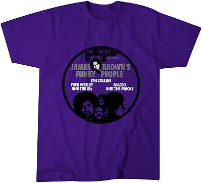 $18.95 • Buy People Records Promo T-Shirt - Classic Soul - James Brown