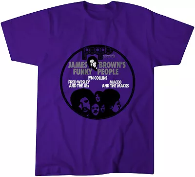 People Records Promo T-Shirt - Classic Soul - James Brown • $21.95