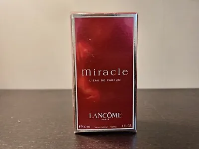 Miracle By Lancome Eau De Parfum Spray 1 Oz/30 Ml NEW IN SEALED BOX • $31