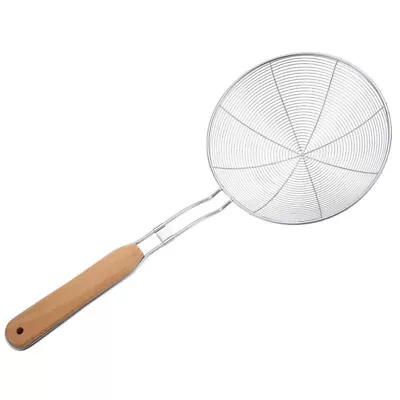  Stainless Steel Strainer Baking Fine Mesh Ladle Spoon Cocktail • £12.38