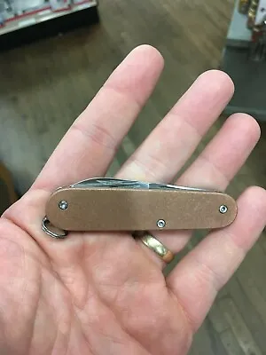 Victorinox Swiss Army 84 Mm Cadet Multi-Tool With Copper Scales 53043 *NEW* • $99.99