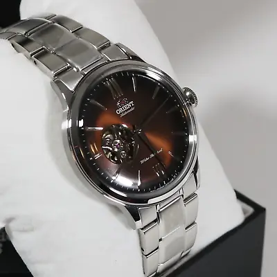 Orient Classic Brown Dial Automatic Stainless Steel Men's Watch RA-AG0027Y10B • $214.99