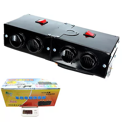 500W 12/24V Portable Heater Heating Cooling Fan Defroster Demister For Car Truck • $39.99