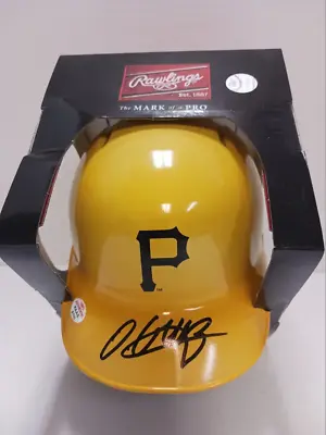 Oneil Cruz Of The Pittsburgh Pirates Signed Autographed Mini Batting Helmet PAAS • $98