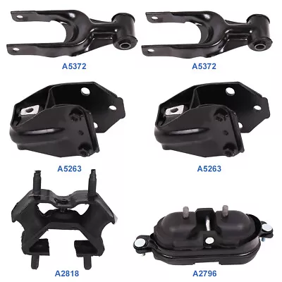 Motor & Trans Mount 6PCS Set For 2006-2011 Chevrolet Impala / Monte Carlo 3.5L • $77.14