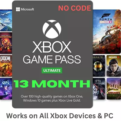 Xbox Game Pass Ultimate 12-Months + 1 Month | Global 🌏 Live Gold 🥇 • £59.99