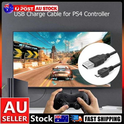 $8.32 • Buy 3m Micro USB Charger Cable For Sony PS PS4 Wireless Controller AU