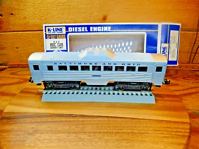 K-Line 0/027 Baltimore & Ohio 26002 RDC Non-Powered Dummy Diesel Passenger Unit • $63.75