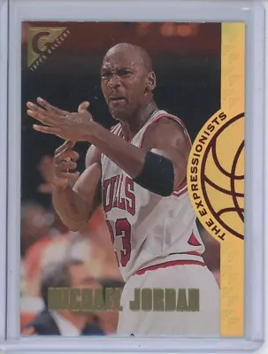 Michael Jordan 1996-97 Topps Gallery #ex2 The Expressionists Insert Sp Bulls • $64.99