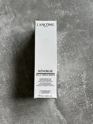 Lancome Renergie H. C. F. Triple Serum Anti - Aging Concentrate 50ml BNIB • £70