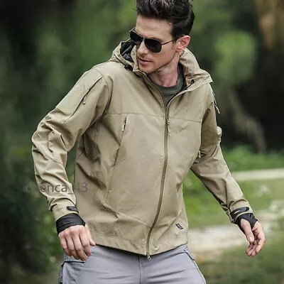 Outdoor Lightweight Urban Commuting Leisure Tactical Jacket Slimming  Soft Shell • $46.12