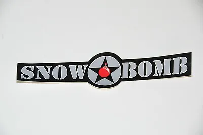 5 Pc Lot Of Vintage SNOW BOMB Snowboard Skiing Bumper Sticker Ski Winter  • $4.95
