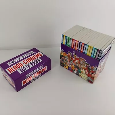 Horrible Histories Books Blood Curdling Collection 20 Books Box Set • £28