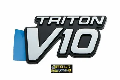 V10 Emblem Triton Super Duty F250 F350 F450 F550 1994-2004 Badge Oem Brand New  • $15.20