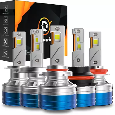 RIDROID 300W 30000LM LED Headlight Bulbs Kit High/Low Beam 6500k Super Bright • $39.99