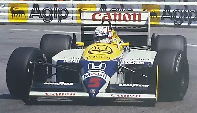 Original Motor Racing Negative. Nigel Mansell Williams Circa 1987 F1 Grand Prix • £7.99