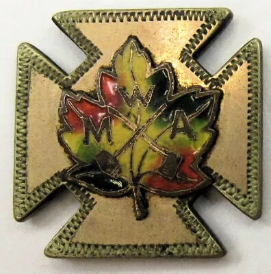 C1900 Modern Woodmen Of America Cloisonne Charm Fraternal Benefit Society Life • $12.95