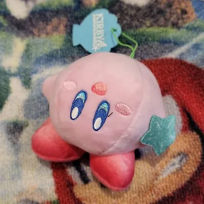 Kirby Plush Toy ERROR Upside Down Face Nintendo 4  RARE Pupupu Ocean • $40