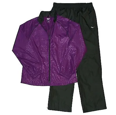 New $82 EVERLAST Mesh-Lined Tracksuit 2-pc Jacket & Pants Set Womens Sizes S M L • $53.82