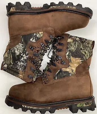 Rocky Men's Waterproof Leather 10  Artic BearClaw 3D Insulated Camo Boots Sz 12W • $130