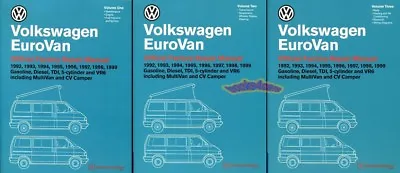 $224.95 • Buy Eurovan Volkswagen Shop Manual Service Repair Book Bentley Vw Workshop 92-99 Set