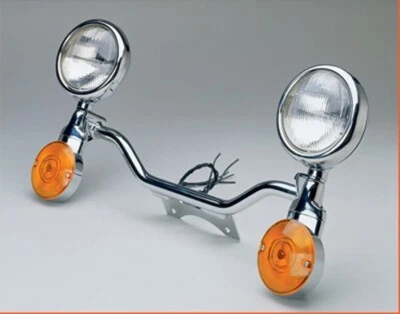 $199.77 • Buy Steel Spotlight Bar For Yamaha XVS1100 V-Star/Drag Star Custom 1999-2011 Chrome