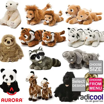 £14.75 • Buy Aurora MIYONI WILDlife PLUSH Cuddly Soft Toy Teddy Kids Gift Brand New