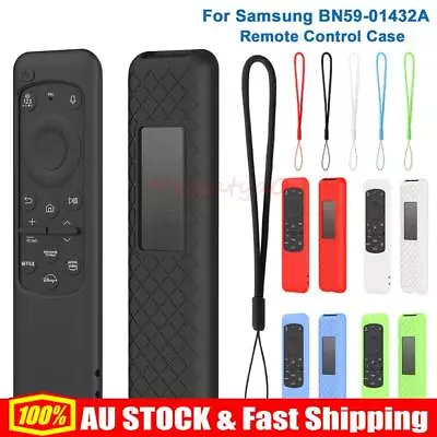 Remote Control Case For Samsung BN59 -01432A Smart TV Remote Silicone Cover AU • $11.69