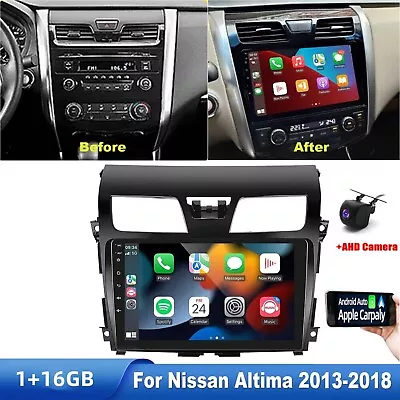 For 2013-2018 Nissan Altima Apple Carplay Car Radio Android 11 GPS FM Stereo DSP • $119.98